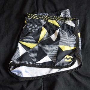 Billabong Graphic Surf Short in Black & Yellow